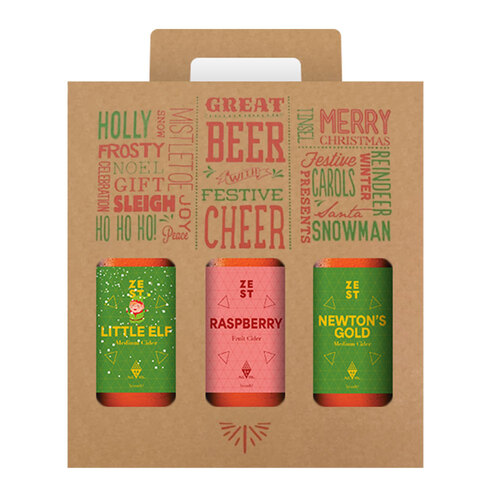 Xmas Craft Cider Gift Box