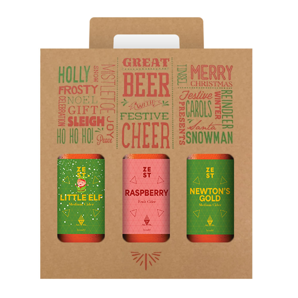 Xmas Craft Cider Gift Box